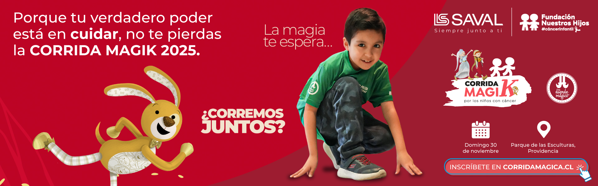 Banner Corrida Magica