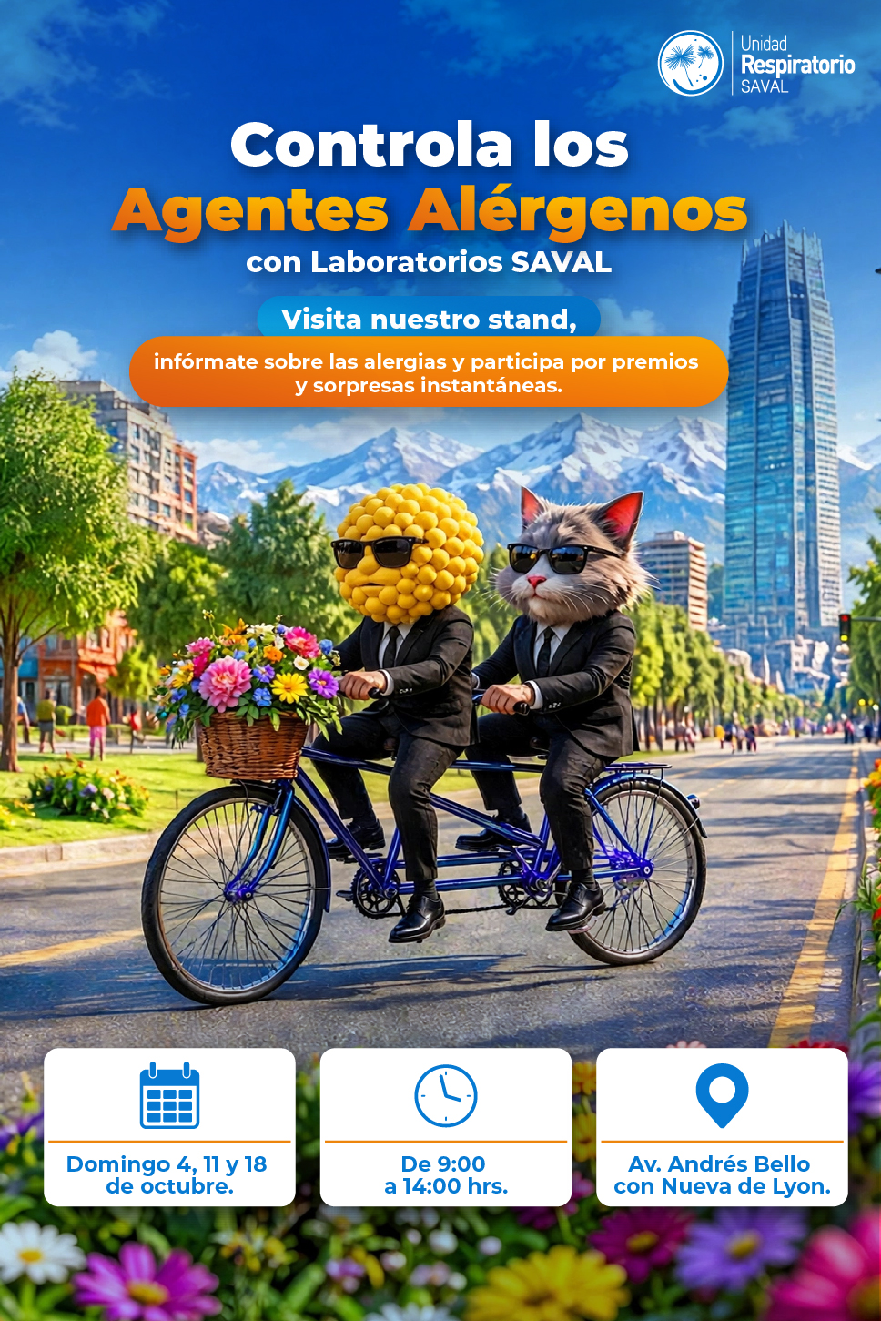 Banner Ciclo Recrea Primavera Laboratorios SAVAL Movil