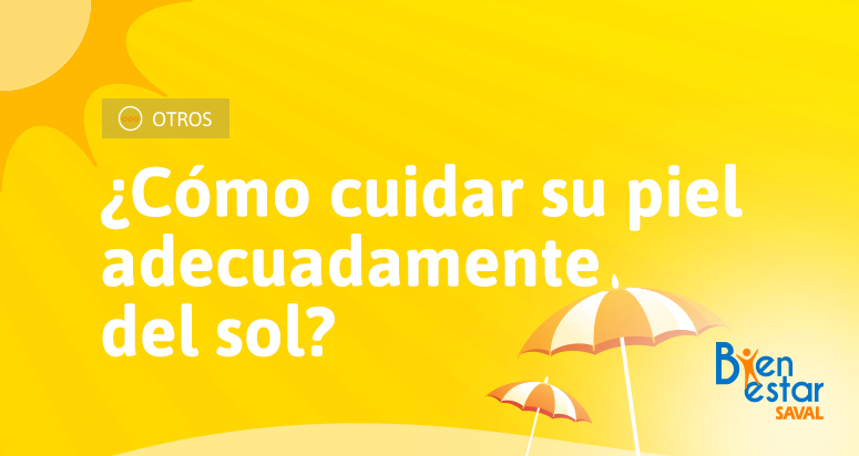 como cuidar su piel del sol