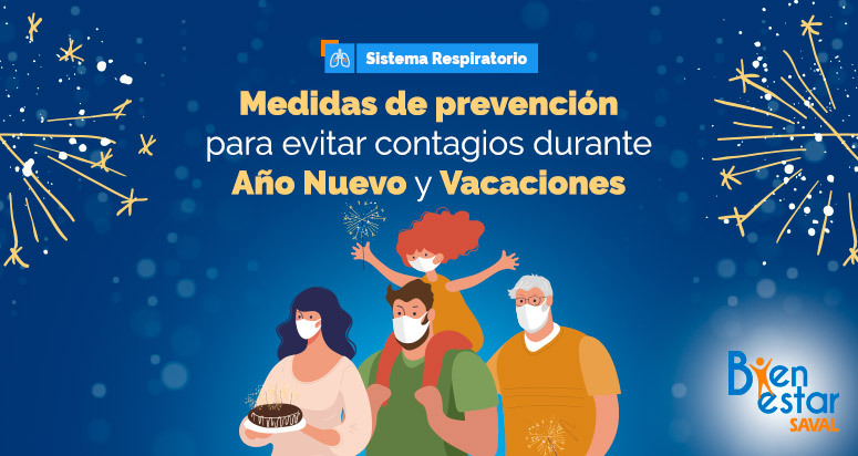 distanciamiento social evitar contagios año nuevo vacaciones bienestarsaval