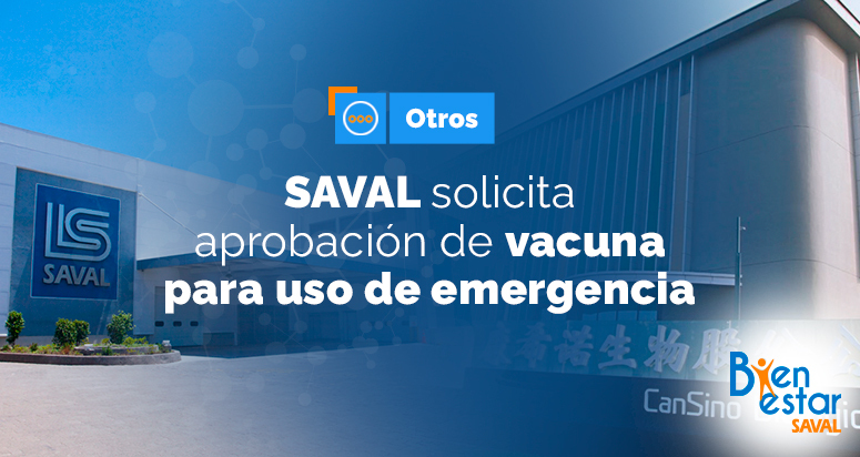 laboratorio saval solicita aprobacion de vacuna para uso de emergencia